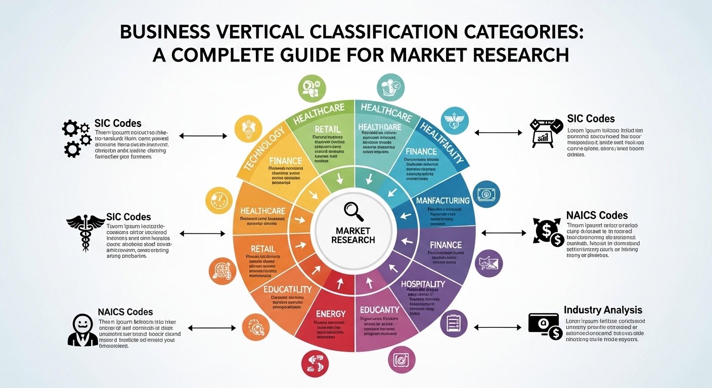business vertical classification categories
